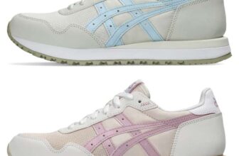 Asics Tiger Runner II Trainers Pink/Blue Extra 10% off First order, Free Delivery with OneASICS (discount at checkout)