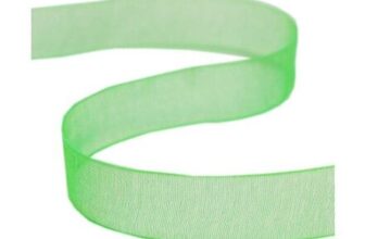 Australian Green Organdie Ribbon