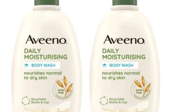 Aveeno Daily Moisturising Body Wash 2 x 500ml