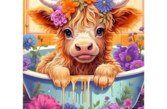 BEAYIOU Highland Cow Diamond Painting Kit