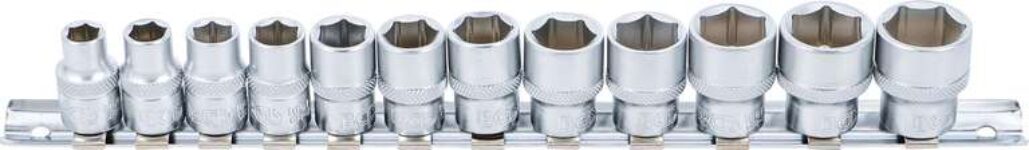 BGS 9104 Socket Set, Hexagon (3/8) Drive 8 – 19 mm 12 pcs.