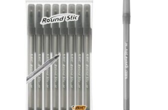 BIC round Stic Pens 8 Pack