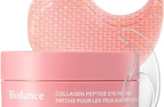 BIODANCE Collagen Peptide Under Eye Patches 60 Counts. Advanced Hydrogel Eye Patches for Dark Circles & Puffy Eyes. Under Eye Mask for Fine Lines. Eye Bags & Wrinkles. Korean Skincare.