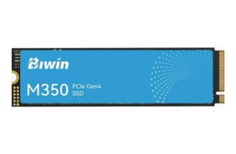 BIWIN M350 2TB SSD, PCIe 4.0 NVMe M.2 SSD, Up to 6,000MB/s – BM350NN02TB-RGX