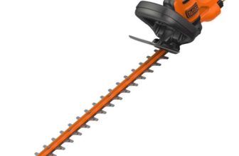 BLACKDECKER Electric Hedge Trimmer, 600W, 60cm, BEHTS501-GB