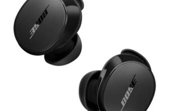 BOSE QuietComfort Wireless Bluetooth Noise-Cancelling Earbuds – Black