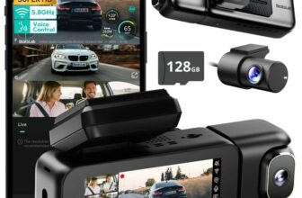 BOTSLAB 3 Channel 4K Dash Cam Front and Rear Inside, Triple Car Dash Cam with Voice Control. Sold by Botslab Direct UK / FBA