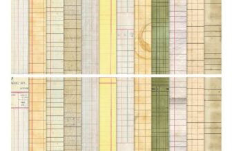 BRTNUP 24-Sheet 6×6 Scrapbook Paper, Floral Pattern