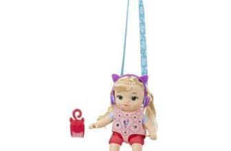 Baby Alive Littles Pink Carry N Go Squad Doll