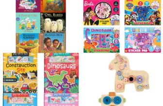 Baby Event: Baby Picture Flat Book £0.79 / Giant Sticker Activity Book £1.99 / Play Felt & Learn £2.49 / Montessori Busy Board £9.99 More