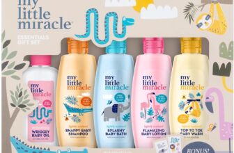 Baby Gift Set Lotion, Shampoo & Conditioner, Oil, Bath & Top to Toe Wash Newborn Essentials & Baby Shower Gifts