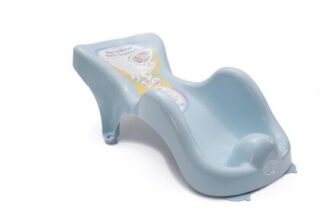 BabyDam WarmWave Bath Support Seat for Newborns, 0-6m, Blue