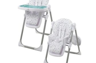 Babylo Hi-Lo Highchair & Junior Chair, 6 Heights, 3 Reclines