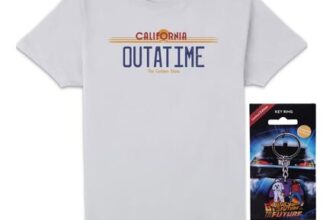 Back to the Future T-Shirt and Keyring