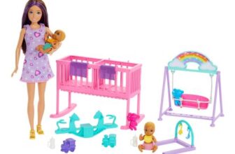 Barbie Skipper Doll & Nursery Playset with Accessories