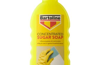 Bartoline Sugar Soap Concentrate 500ml Powerful Surface Cleaner for Paint Prep