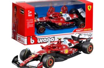 Bburago Ferrari SF-25 F1 202544 Hamilton Diecast Model Car 1:43 Detailed Miniature Formula One Vehicle Officially Licensed,