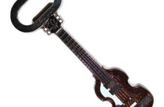 Beatles Mathew Street Brown Bass Bottle Opener