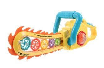Beaupretty Glowing Chainsaw Toy for Kids 4-10 Years Old