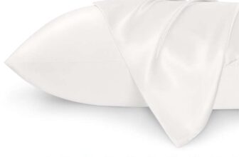 Bedsure Satin Pillowcase for Hair – Similar to Silk Pillowcase, Cooling Pillow Cases 2 Pack with Prime – Sold by Bedsure EU / FBA