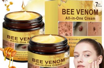Bee Venom Cream,Bee Venom Face Cream Twin Pack, Anti-Ageing Daily Moisturiser for Women & Men, Hydrating All-in-One Skincare to Firm Skin, All Skin Types (2)