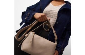Beige Minimal Crossbody Bag
