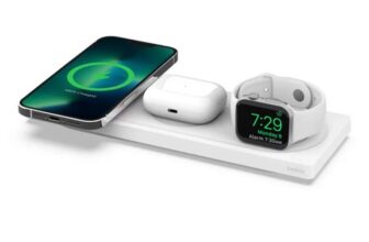 Belkin 3-In-1 Wireless Charging Pad With MagSafe White – WIZ016MYWH-APL