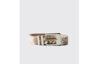 Belt with Star Rhinestone