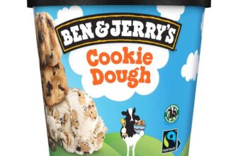Ben & Jerrys Cookie Dough 465ml
