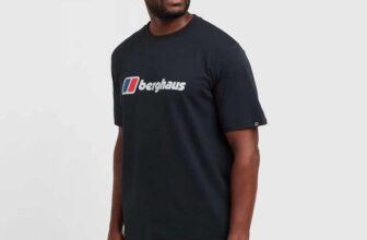 Berghaus Mens Classic Logo T-shirt in Black or Green £14.37 – Free C&C To Store