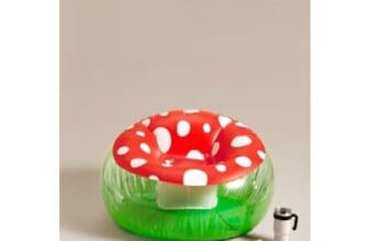 Bestway Red & White Mighty Mushroom Air Chair
