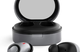 Betron GXZ10 True Wireless Earphones, In-Ear Bluetooth Earbuds with Mic, IPX5 Waterproof, 30 Hour Playtime for Sports and Running – Black