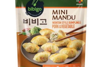 Bibigo Mini Mandu Pork & Vegetable Dumplings, 1k