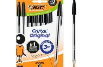 Bic Cristal Black / Fun Multi Colours / AssortedBallpoint Pens 10pk