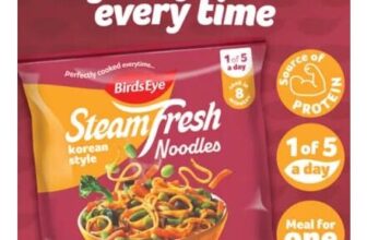 Birds Eye SteamFresh Korean Style Noodles 350g (Meal for One)