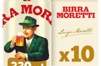 Birra Moretti Premium Lager Beer Can 10x330ml clubcard price