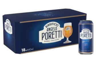 Birrificio Angelo Poretti Premium Italian Lager 18 x 440ml