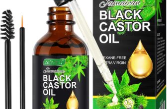 Bizzico Black Castor Oil 60Ml, 100% Pure Organic, Cold Pressed Unrefined, Aromatherapy, Hair Growth, Skin Care Moisturising Oil