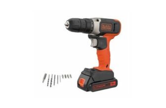 Black Decker 18V Cordless Drill Driver with Access