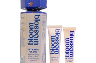 Bloom and Blossom Winter Glow Age-Defying Hand Cream & Lip Balm Cracker