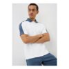 Blue Airtex Polo Shirt