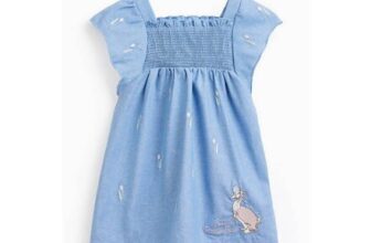 Blue Peter Rabbit Dress & Bloomers Set 3-9 Months