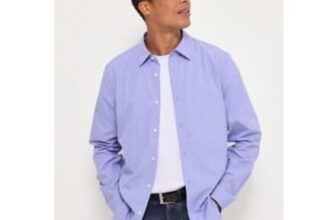 Blue Regular Fit Pure Cotton Puppytooth Shirt