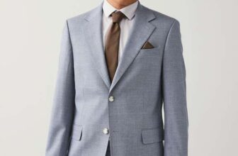 Blue Tailored Fit Textured Suit Jacket (Sizes – 42R & 48R). Free C&C