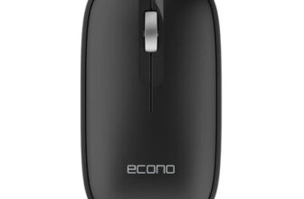 Bluetooth Wireless Optical Mouse with Silent Switch for Laptop/PC/Mac