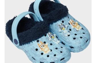 Bluey Fleece Lined Clogs