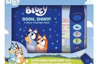 Bluey – Oooh, Shiny a Bluey Flashlight Toy Adventure Sound Book