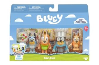 Bluey Pavlova Figure Set 4 Piece