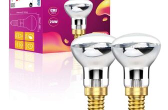 Bonlux 2X R39 E14 Reflector Bulbs Spot Lights Dimmable Lava Lamp 25W – Sold by MINLO LTD FBA