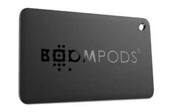 Boompods Boomcard Wallet Tracker Card: Bluetooth, Waterproof, Slim